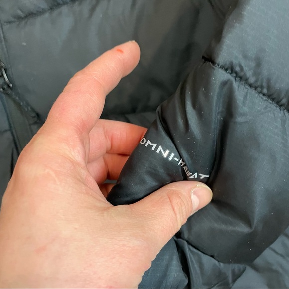 Columbia Men's Lightweight Fivemile Butte Hooded Jacket Black XX-Large Omniheat - Picture 5 of 6